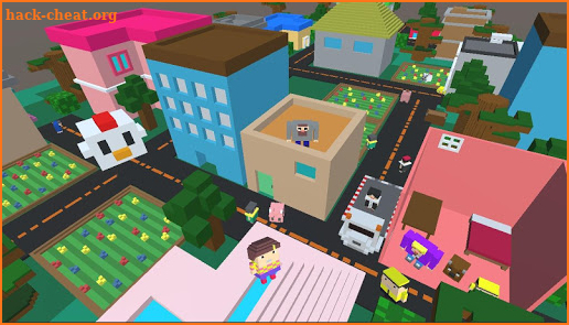 happy town craft mini world screenshot
