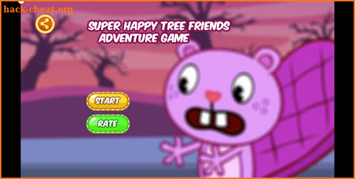 Happy tree friends Game Runner screenshot