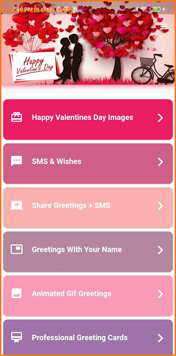 Happy Valentine Day Photo Message Shayari screenshot