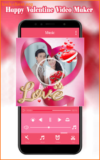 Happy Valentine Video Maker screenshot