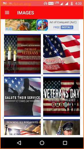 Happy Veterans Day Wallpaper Wishes Greetings SMS screenshot