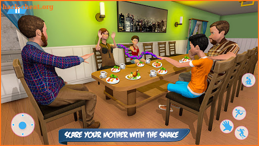 Happy Virtual Family: Prank Hero Family Games 3D screenshot