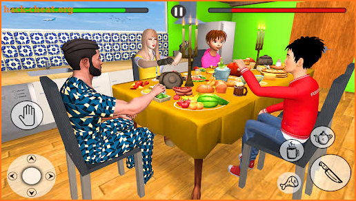 Happy Virtual Family Sim screenshot