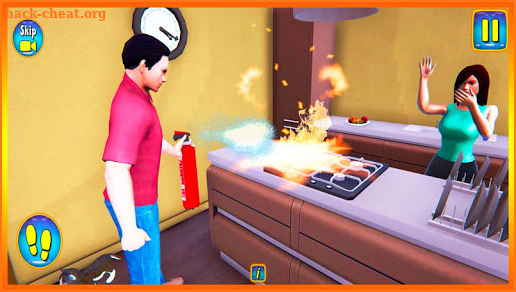 Happy Virtual Family Simulator - Family Dad Life screenshot