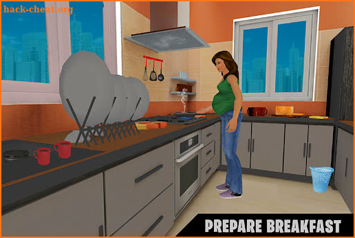 Happy virtual pregnant mom: Mother simulator games screenshot