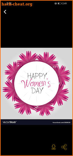 Happy women's day screenshot