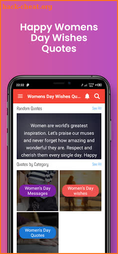 Happy Womens Day Wishes Quotes screenshot