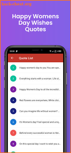 Happy Womens Day Wishes Quotes screenshot