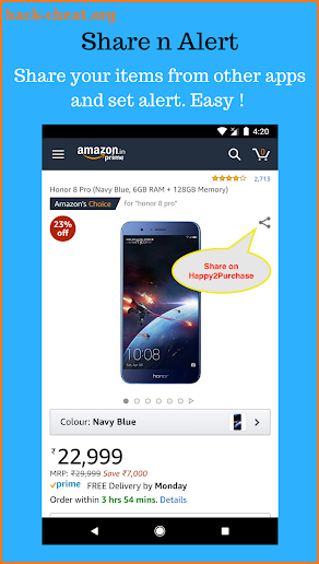 Happy2Purchase - Price Tracking App screenshot