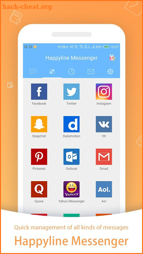 Happyline Messenger screenshot