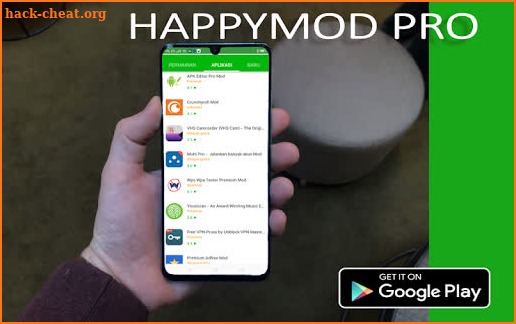 HappyMod Free Wallpaper app screenshot