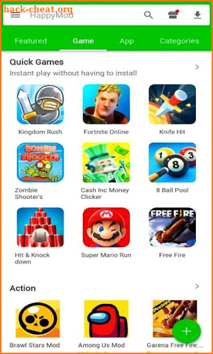 HappyMod Happy Apps - Free HappyMod Games Guides screenshot