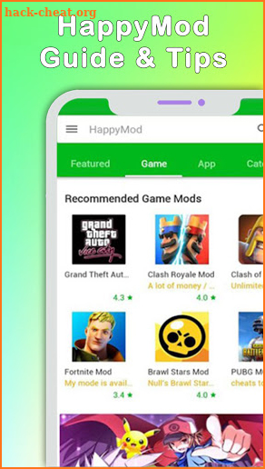 HappyMod New Happy Apps - Best Guide For Happymod screenshot