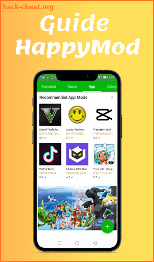HappyMod : New Happy Apps Mod tips for HappyMod screenshot