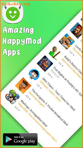 HappyMod : new Happy mod guide  🔥🔥 screenshot
