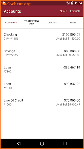 HAR-CO Credit Union Mobile App screenshot