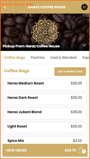 Haraz Coffee House screenshot