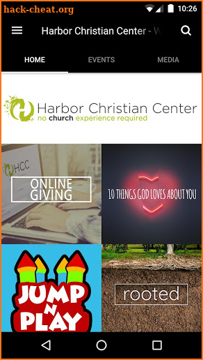Harbor Christian Center screenshot