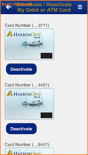 HarborOne Bank screenshot
