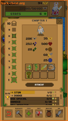 Hard RPG: Saving the village — Clicker screenshot