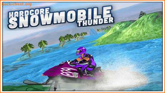 Hardcore SnowMobile Thunder screenshot