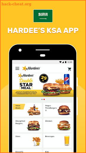 Hardee's Saudi Arabia - Burger & Sandwich Meals! screenshot