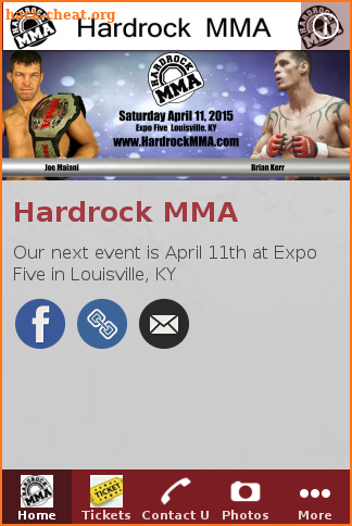 Hardrock MMA screenshot