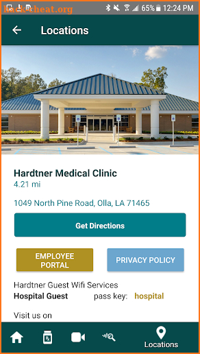 Hardtner Medical Center screenshot