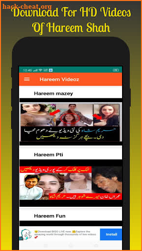 Hareem HD Videos screenshot