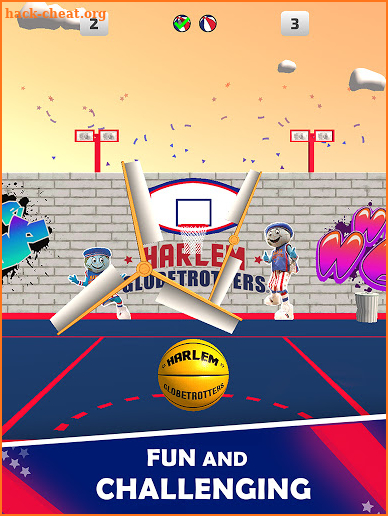 Harlem Globetrotter Basketball screenshot