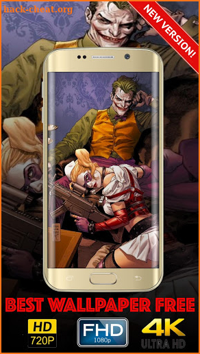 Harley Quinn and Jokers Wallpaper HD screenshot