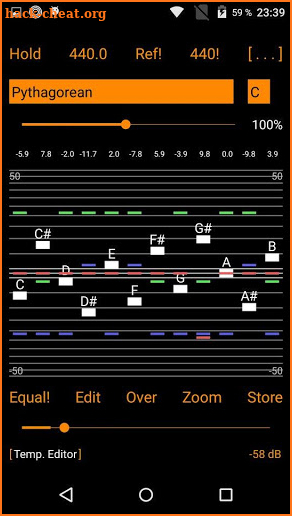Harmonic Tuner Intonation Expert screenshot
