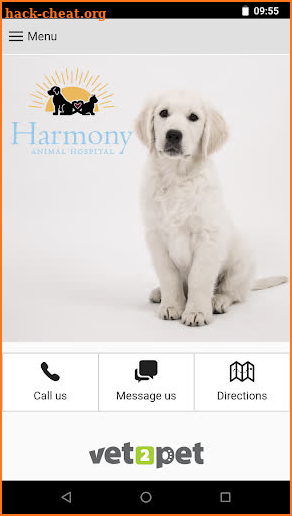 Harmony Animal Hospital screenshot
