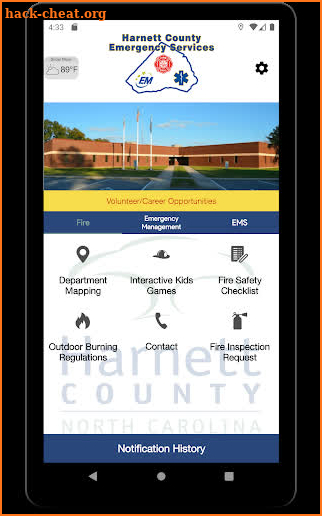 Harnett County NC ES screenshot