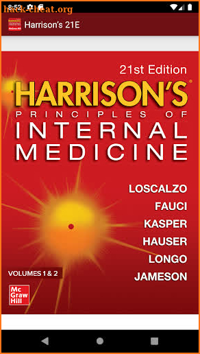 Harrison’s Internal Med. 21/E screenshot