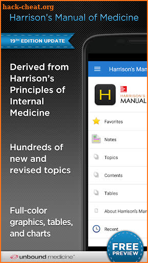 Harrison's Manual of Medicine screenshot