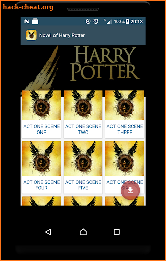 Harry Potter and the Cursed Child E-Book screenshot