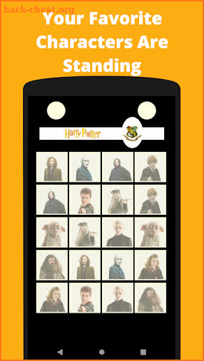 Harry Potter Card Matching Game screenshot
