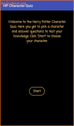 Harry Potter Character Quiz screenshot