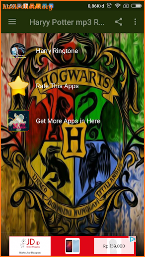 Harry Potter mp3 Ringtone screenshot
