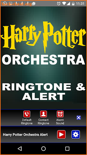 Harry Potter OrchestraRingtone screenshot