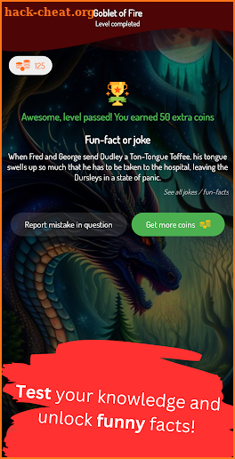 Harry Quiz: Test for magic fan screenshot