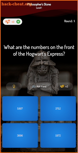 Harry Quiz: Test for magic fan screenshot