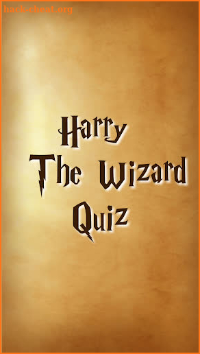 Harry : The Wizard Quiz Game screenshot