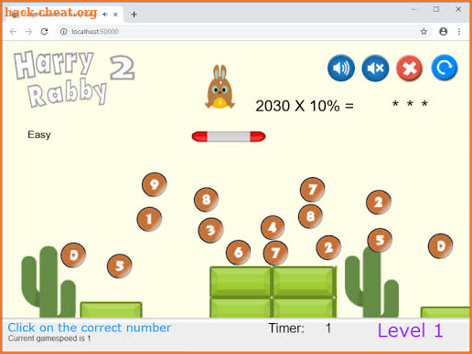 HarryRabby2 Math Game Advanced Percentage FULL Ver screenshot