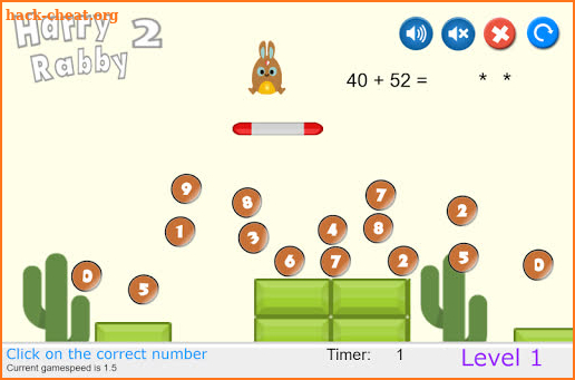 HarryRabby2 Mathgame Adding large numbers FULL Ver screenshot
