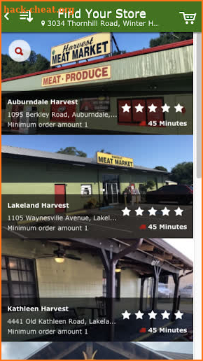 Harvest screenshot