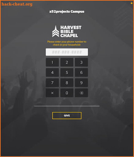 Harvest Bible Chapel - eRegister App screenshot