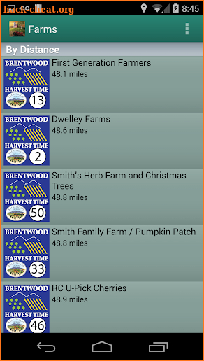 Harvest Time in Brentwood screenshot