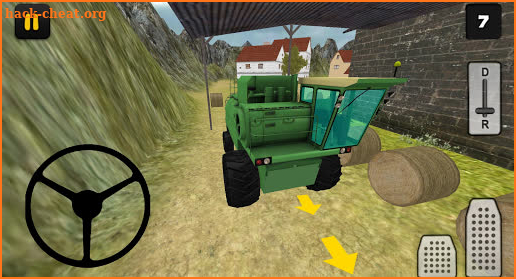 Harvester Driving 3D: Wheat Unloading screenshot